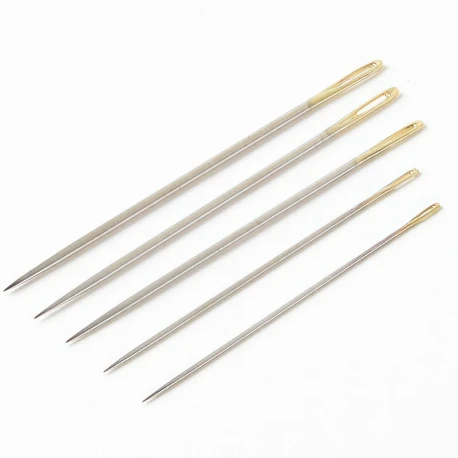Aghi per ricamo e cucito con cruna oro grande 1-5 assortiti - M302U15 Mediac