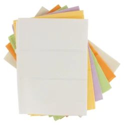 Strofinacci cucina colorati in cotone con tela Aida da ricamare - CUCU00342 BM Ricami