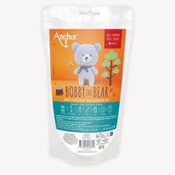 Bobby Bear Kit Complete amigurumi kit - A28C04-XS Anchor 2