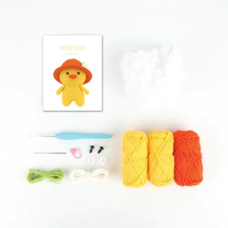 Kit Daphne la papera Set per realizzare un amigurumi completo - A28C01-S Anchor