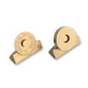 Chiusura magnetica a scomparsa colore oro da applicare ai bordi delle borse