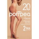 Classico 20 den Collant Pompea No Stress confezione 2 paia