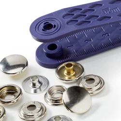 Bottoni a pressione 'Sport & Camping' ARGENTO 15mm - 390201 Prym 2