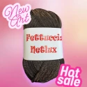 Netlux glitter tulle ribbon yarn for crochet bags and accessories -PL6000Mas