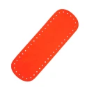 Oval faux leather bag bases in vibrant summer colours - 24cm x 8cm - Mas
