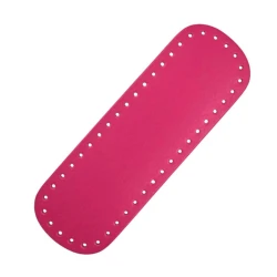Oval faux leather bag bases in vibrant summer colours - 24cm x 8cm - Mas 2