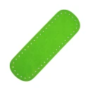 Oval faux leather bag bases in vibrant summer colours - 24cm x 8cm - Mas