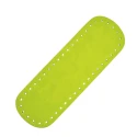 Fondi ovali in eco pelle per borsa in vibranti colori estivi - 24cm x 8cm - Mas