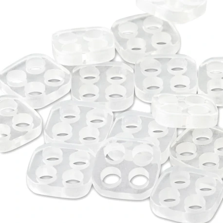 Transparent counter buttons 11 mm - 311520  Prym