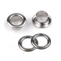 Occhielli decorativi diametro interno 12mm con rondelle