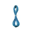 1 mm diameter matt sky blue waxed cotton thread - 5 metre pack - K188 Benox