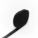 Nastro Gros Grain Canetè 15mm (N 3) nero Confezione 10mt per decorare e rinforzare