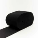 Gros Grain Canetè 70mm (N 70) black metre tape for decoration and reinforcement