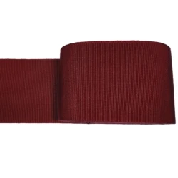 Nastro Gros Grain Canetè 70mm (N 70) nero a metraggio per decorare e rinforzare 2