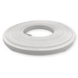 Roll of smooth 100% cotton percale tape 0.8cm high - Reel 20 metres