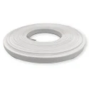 Rotolo di fettuccia liscia percallina in cotone 100% alta 0,8cm - Bobina 20 metri