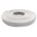 Rotolo di fettuccia liscia percallina in cotone 100% alta 1cm - Bobina 20 metri