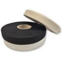 Rotolo di fettuccia spigata in cotone 100% alta 1,5cm - Bobina 20 metri