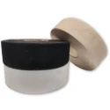 Rotolo di fettuccia pedana liscia in cotone 100% alta 3cm - Bobina 20 metri