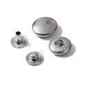 ANORAK SILVER press studs 15 mm - 390301 Prym