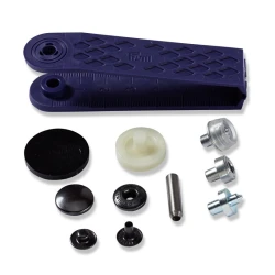 Bottoni a pressione ANORAK NERO 15 mm - 390302 Prym