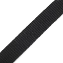 Tough 15mm Black tape for shoulder or backpack straps