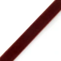 16 mm high brown velvet ribbon elegant decorative trimmings