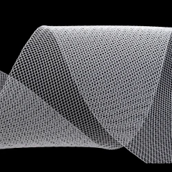 100 mm braided horsehair ribbon to give shape and support