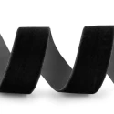20 mm high black velvet ribbon elegant decorative trimmings