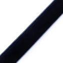 Dark blue velvet ribbon 20mm high elegant decorative trimmings