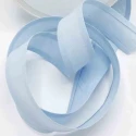 Nastro sbieco 25 mm traversino in cotone superiore - Rotolo da 20mt bianco