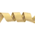 Light beige leather-effect semi-rigid faux leather bias 15 mm high