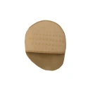 Lightweight nylon toe caps for sandals with non-slip footbed