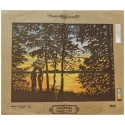 Tela quadro da ricamare DMC 3143 Margot de Paris “Crépuscule”