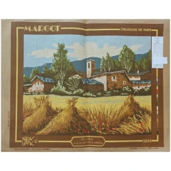 DMCe canvas for embroidery 3245 Margot de Paris "Fenaison"