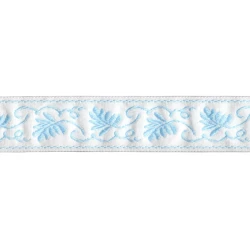 Trimmings 3cm decorative border embroidered ribbon leaves