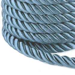 Cordone ritorto lucido 6mm per manici e tappezzeria