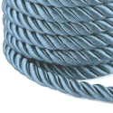Polished twisted cord 6mm for handles and upholstery