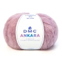 Lana DMC Ankara in misto Mohair, morbido e soffice gomitolo di filato da 50gr colore 800 Rosa Cipria