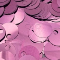 Paillettes grandi 20mm rosa glicine per decorare borse e pochette realizzate all'uncinetto 500 pezzi