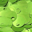 Large 20 mm lime green sequins for decorating crocheted bags and clutches 500 pieces