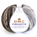 Lana Sfumata Pirouette DMC in morbido e caldo acrilico gomitolo filato 200gr