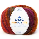 Lana Sfumata Pirouette DMC in morbido e caldo acrilico gomitolo filato 200gr