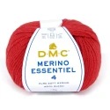 DMCEssentiel Merino Wool Blend, 4 balls of 50g yarn.