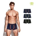 Tris Boxer Uomo in cotone elasticizzato Umbro in colori assortiti - U5460 Umbro Intimo