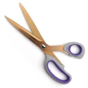 Forbici grandi multiuso con lame in titanio effetto bronzo 23,5cm e manico antiscivolo - 550TB-9.25 RBB By Gimap
