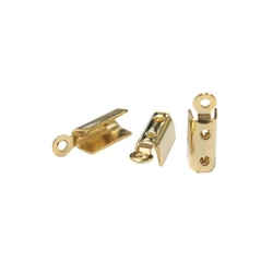 Terminal lug end cap for necklaces, chains and bracelets