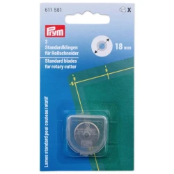 Replacement blades for 18mm super mini cutter - 611581Prym 2