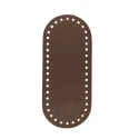 Fondi ovali in vera pelle per borsa - 20cm x 9cm - MA71 Mas