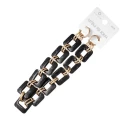 Polished resin chain with 3 cm square links ideal as a bag handle